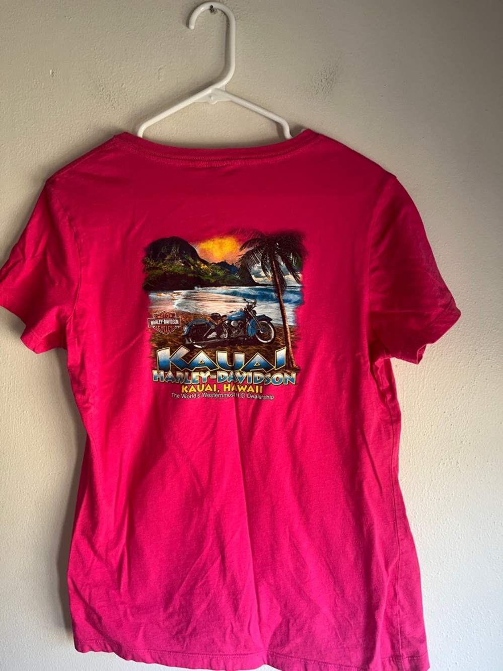 2014 Kauai Harley Davidson Tee